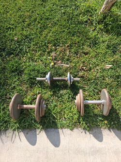 lifting weights
