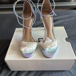 ALDO Vaycia Iridescent High Heels