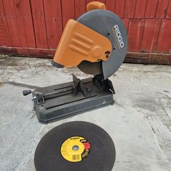 Ridgid 14" Abrasive cut off / chop box