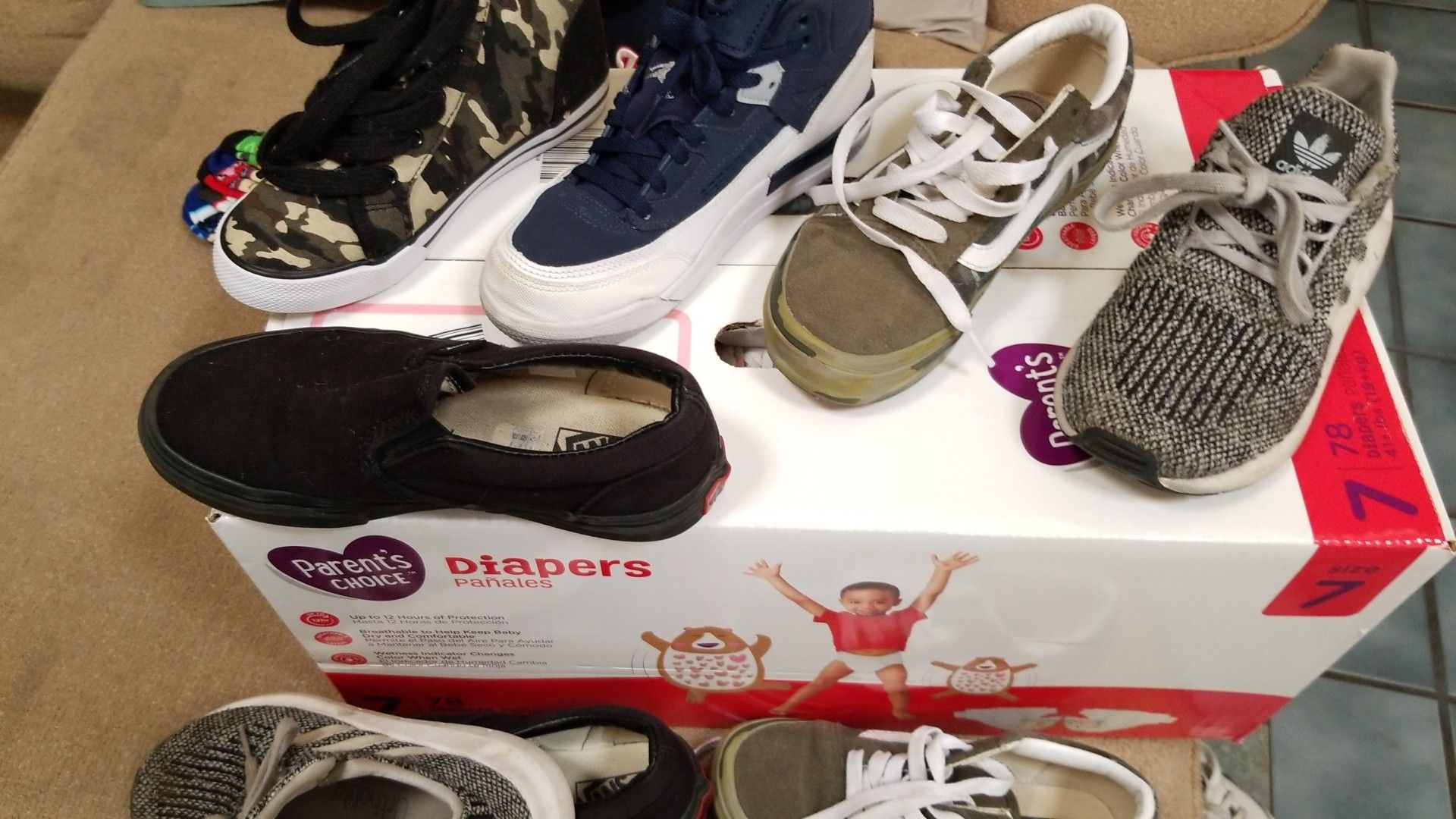 Kids shoes.