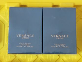 ☆Versace Eros Eau de Toilette 100ml – Set of 2 ☆