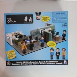 NBC The Office - Dunder Mifflin Scranton Branch Buildable Set - PhatMojo / 369 Pieces