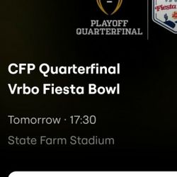 Fiesta Bowl Tickets X2