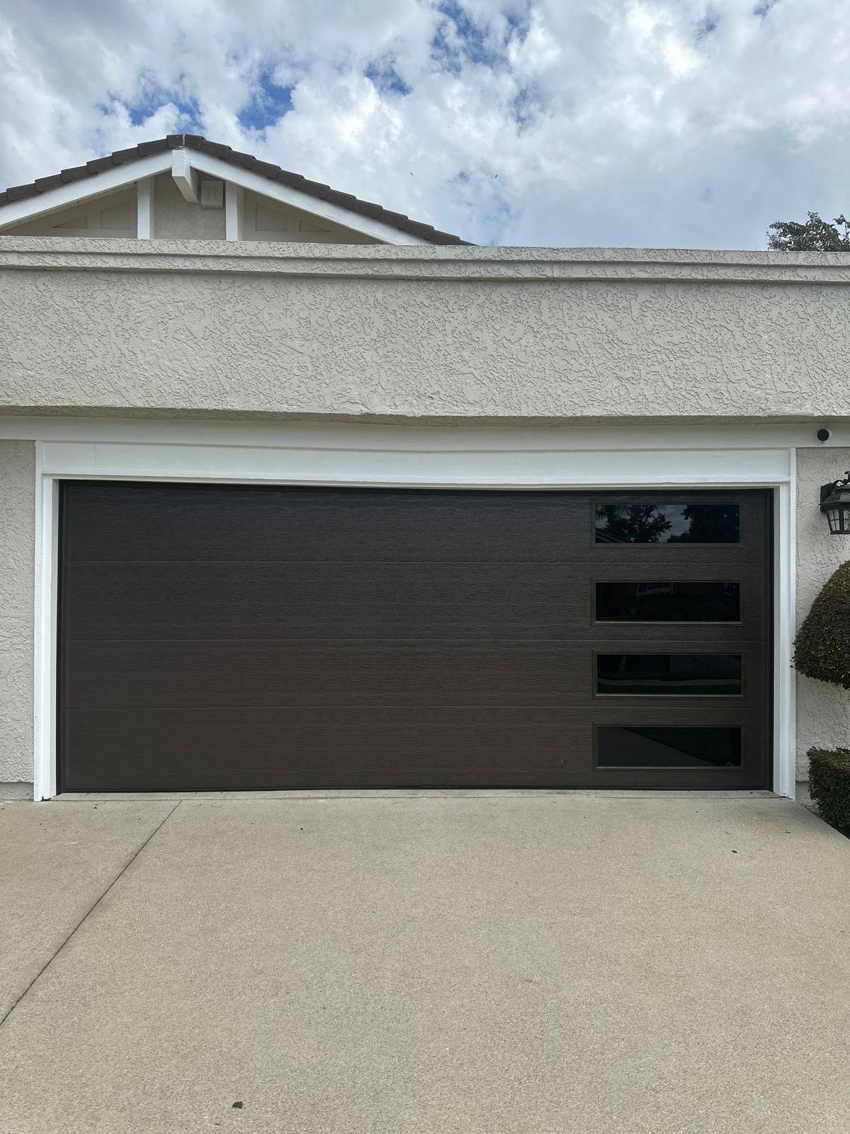Spring Garage Door