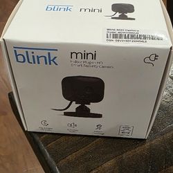 Blink Mini Brand New Indoor Plug In HD Camera