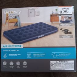 Bestway Twin Air Mattress W/Pump