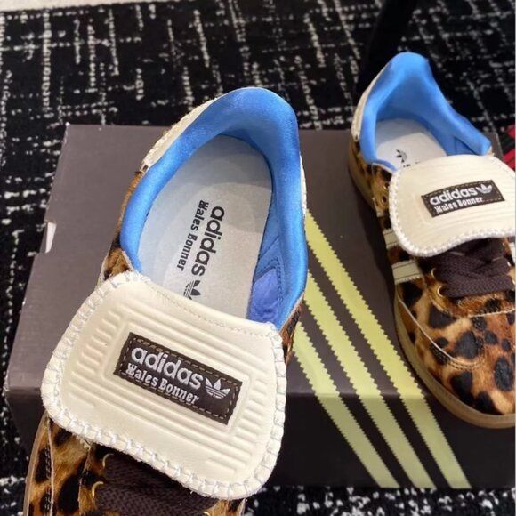 adidas gazelle silver green womens adidas Originals x Wales Bonner Gazelle Pony