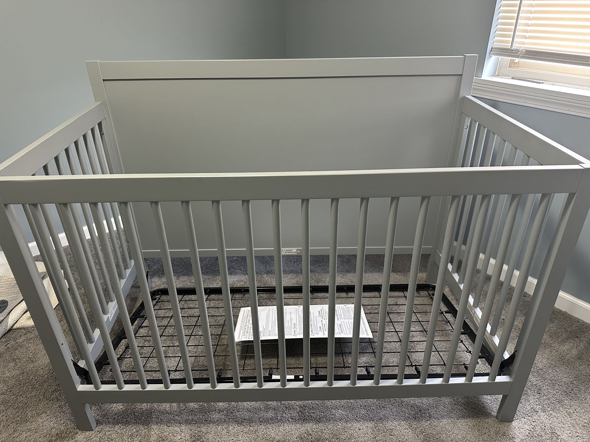 Crib And Changing Table