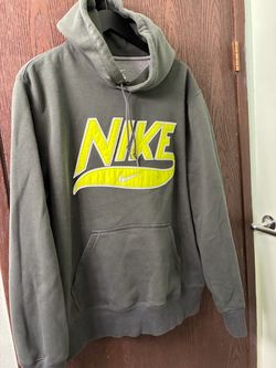 retro 2012 Nike tennis ball felt  logo hoodie XL