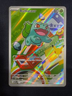 Bulbasaur 037 Promo - First Partner Illustration - NM Pokemon TCG Card
