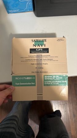 Casio Pathfinder Satellite Navi GPS Watch