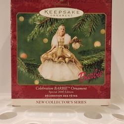 BARBIE KEEPSAKE XMAS ORNAMENT  STILL IN ORIGINAL  BOX!