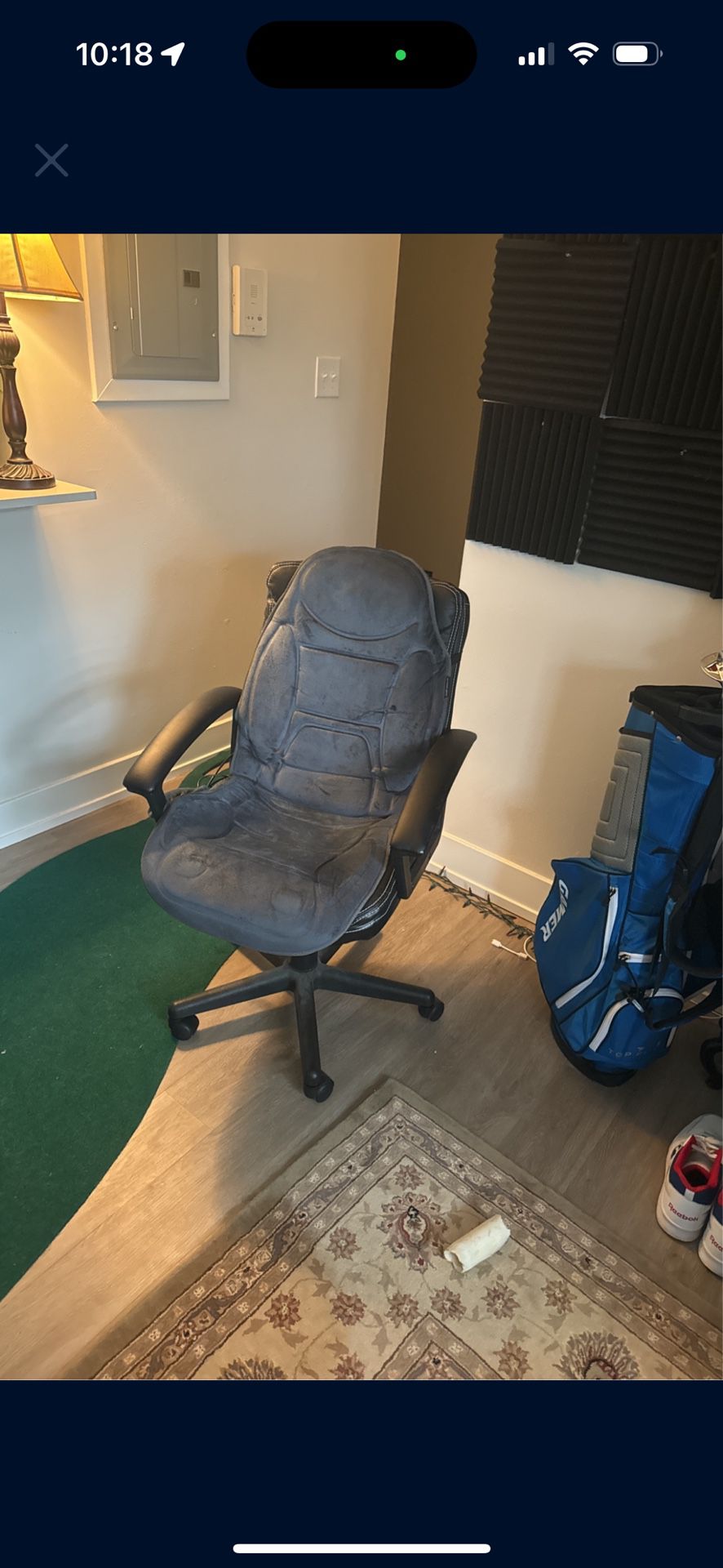 Office Chair With Massage Pad