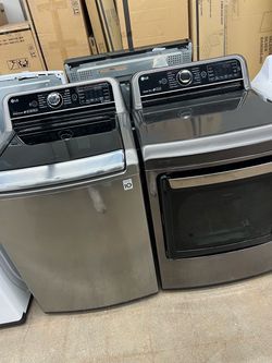 Heavy duty washer and dryer