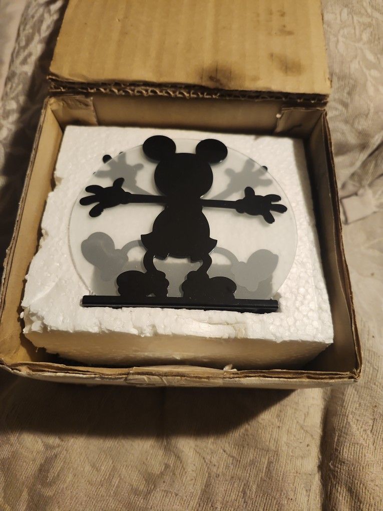 Mickey Mouse Candle Holder Collectibe Vintage Asking 15 Brand New
