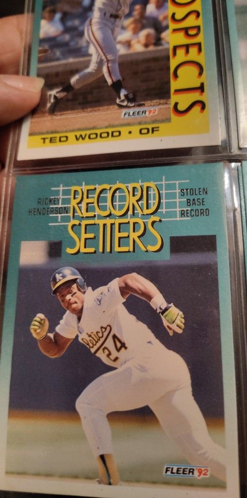 Fleer 92 Baseball Cards 