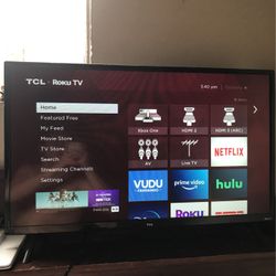 32 In TCL Roku Tv