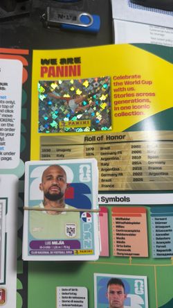 Panini world cup stickers