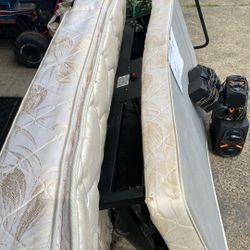 Free Electronic Bed And Old Surround Sound Speakers 
