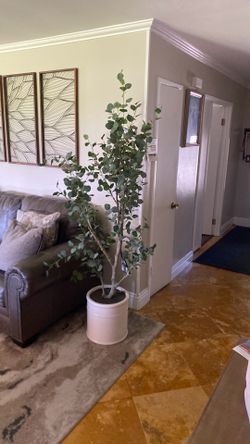 fake tree Eucalyptus home decor from costco