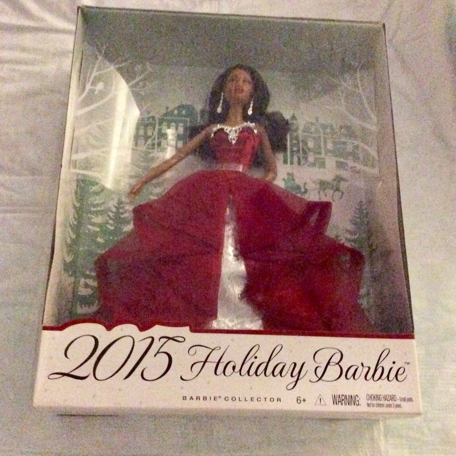 Collector 2015 Holiday African American Barbie