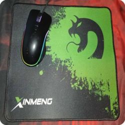 Mouse Pad And Gaming Mouse