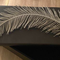 Metal Wall Decor Feather