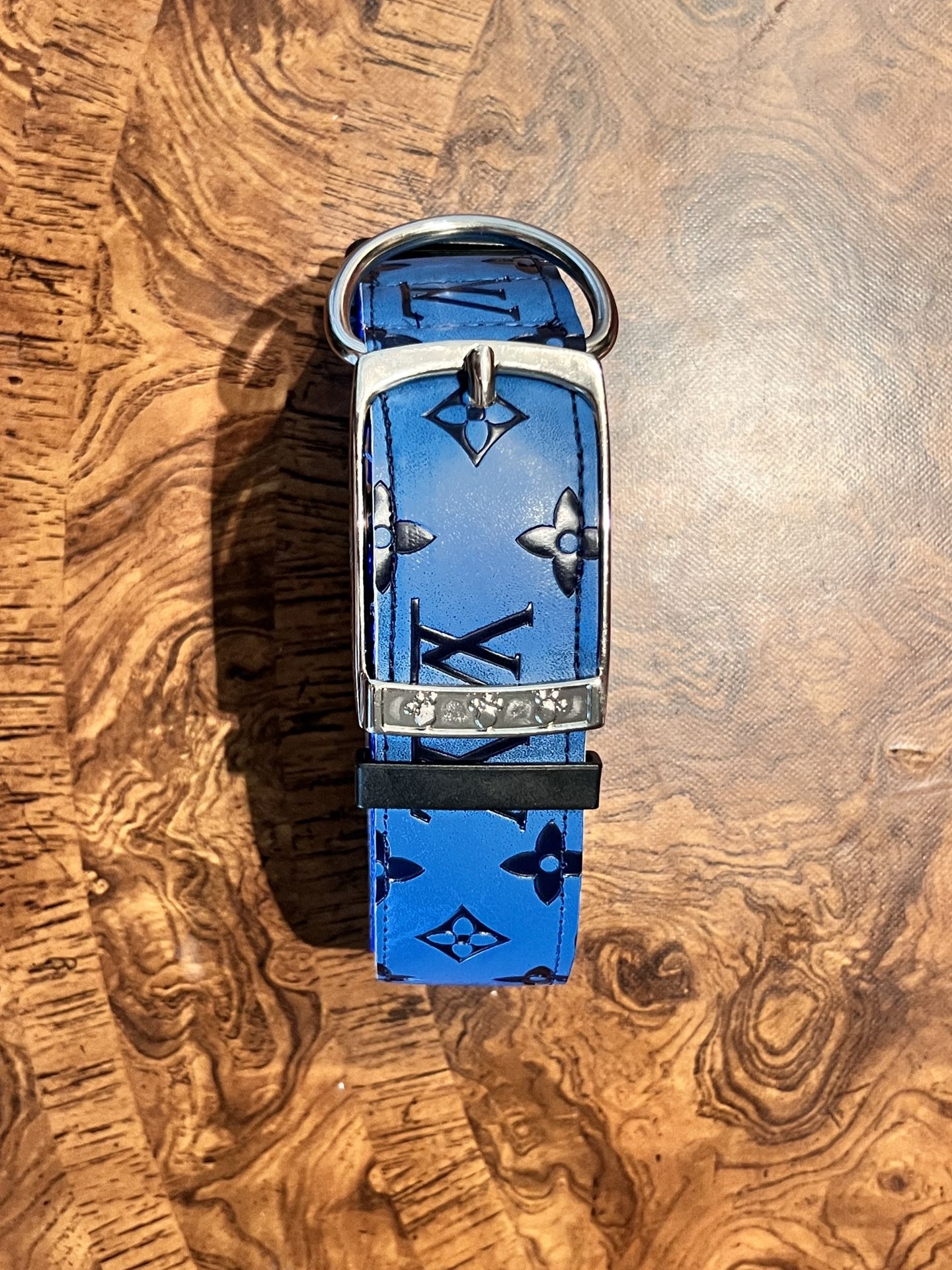 Custom “LV” High Quality Dog Collar 