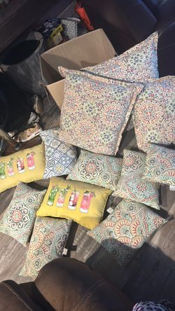 Pillows Throw Pillows Lot Of Pillows Outdoor Pillow