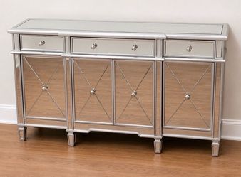 Mirrored Buffet Cabinet / Console Table
