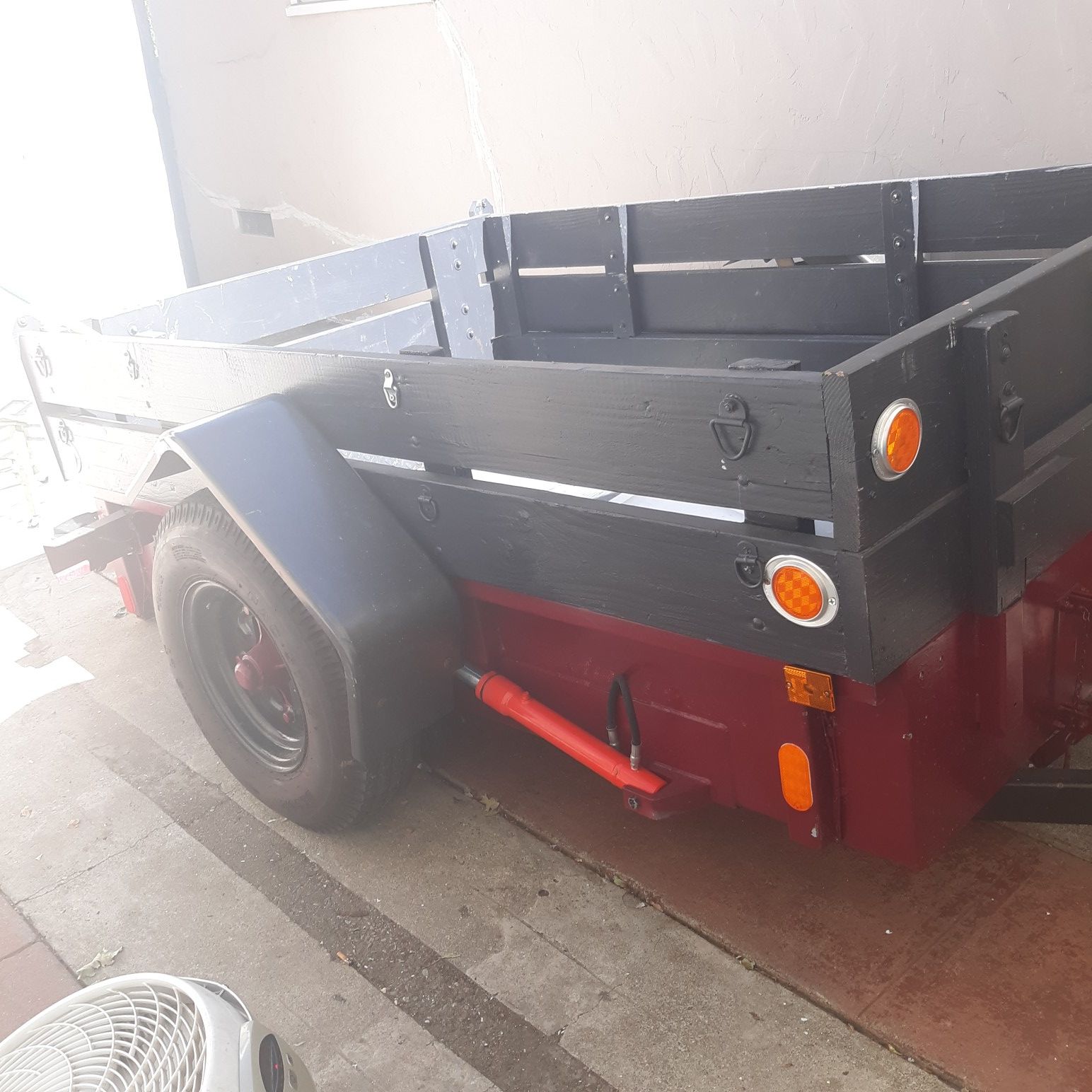 Super steel heavy duty trailer for sale tilt trailer