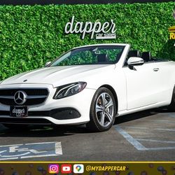 2018 Mercedes-Benz E 400 RWD Cabriolet