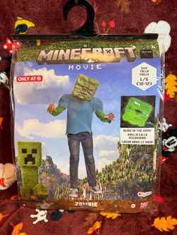 Minecraft movie Zombie Halloween costume