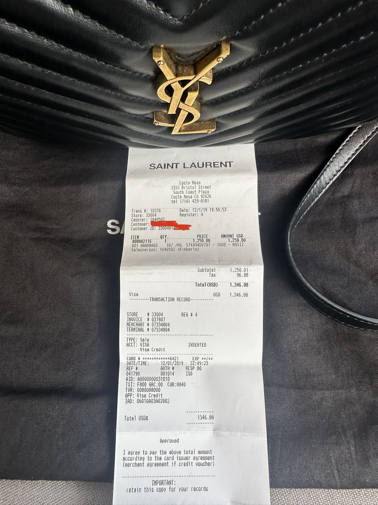 Auth YSL Lou Camera Bag Black (Excellent Used Condition) for Sale in Newport Beach, CA OfferUp