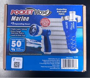 Pocket Hose Marine 50 ft Expanding Hose