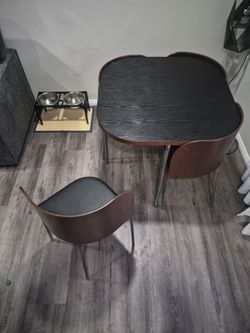 Retro dining table set