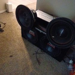 Speaker And Amplifier For Sale 