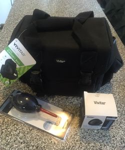 Camera Bag and Supplies