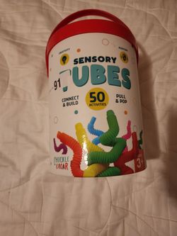 **Chuckle & Roar Sensory Tubes Activity Set – 91 Pieces | STEM Learning Toy**