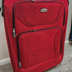 Suitcase, Red, Ricardo Beverley Hills 