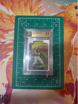 Topps Project 2020 Rickey Henderson BGS 9.5