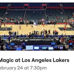 Magic at Lakers 