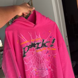 SP5der Hoodie XL PINK 