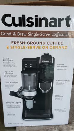 Cuisinart Coffee Maker + Coffee Grinder