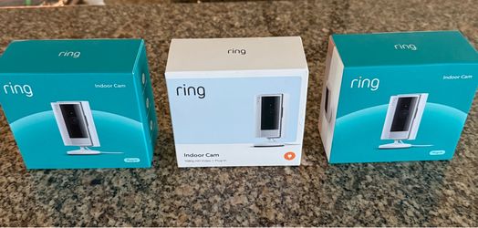Ring Indoors Camera Selling All 3 Units