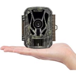 JOH Mini Trail Camera, 24MP, 1080P, 0.1s Trigger Speed Motion Activated, Super Night Vision with Gam