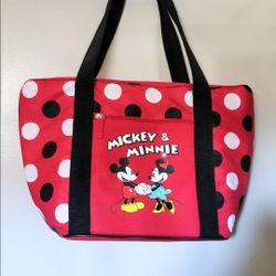 Disney Mickey & Minnie Insulated Tote Bag- Please Read Description Section