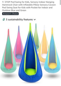Blue/Green Sensory Swing
