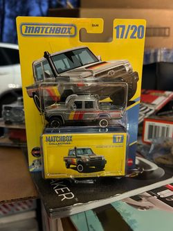 MATCHBOX 2017 TOYOTA LAND CRUISER 78 Gray 17/20