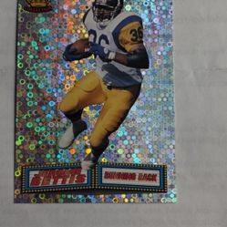 1994 Jerome Bettis, Pacific Collection, Gold And Silver Trading Card #  3